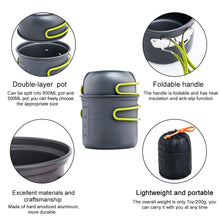 Load image into Gallery viewer, Outdoor Camping Tableware Kit